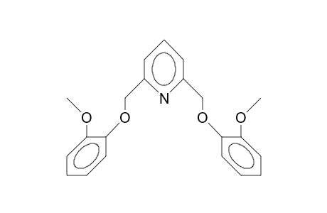 2,6-Bis(2-methoxyphenoxymethyl)pyridine