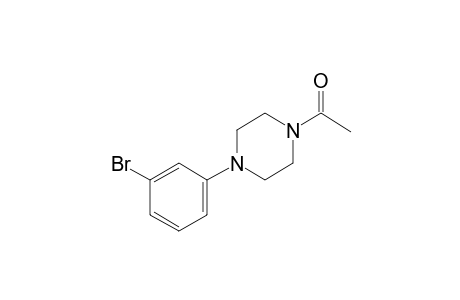 1-(3-Bromophenyl)piperazine, N-acetyl-