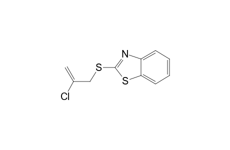 Benzothiazole, 2-(2-chloroallylthio)-