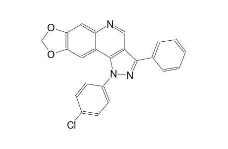 1-(4-chlorophenyl)-3-phenyl-1H-[1,3]dioxolo[4,5-g]pyrazolo[4,3-c]quinoline