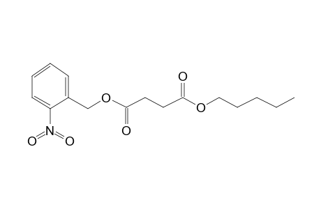 Succinic acid, 2-nitrobenzyl pentyl ester