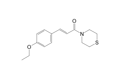 (E)-3-(4-Ethoxyphenyl)-1-thiomorpholinoprop-2-en-1-on