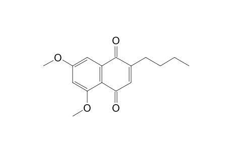 2-Butyl-5,7-dimethoxy-1,4-naphthoquinone
