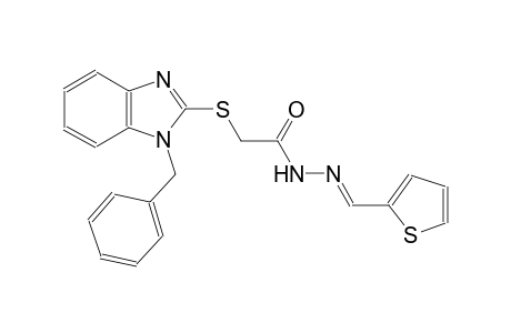 acetic acid, [[1-(phenylmethyl)-1H-benzimidazol-2-yl]thio]-, 2-[(E)-2-thienylmethylidene]hydrazide