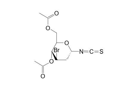 4,6-Di-O-acetyl-3-bromo-2,3-dideoxy-.alpha.-D-arabinohexopyranosyl isothiocyanate