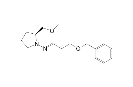 (E)-3-benzoxypropylidene-[(2S)-2-(methoxymethyl)pyrrolidino]amine