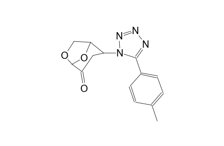 (1R,5S)-2-(5-(p-tolyl)-1H-tetrazol-1-yl)-6,8-dioxabicyclo[3.2.1]octan-4-one