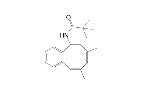 2,2-Dimethyl-N-[(7Z,9Z)-9-methyl-5,6-dihydrobenzocycloocten-5-yl]propionamide