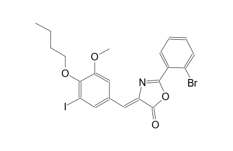 (4Z)-2-(2-bromophenyl)-4-(4-butoxy-3-iodo-5-methoxybenzylidene)-1,3-oxazol-5(4H)-one