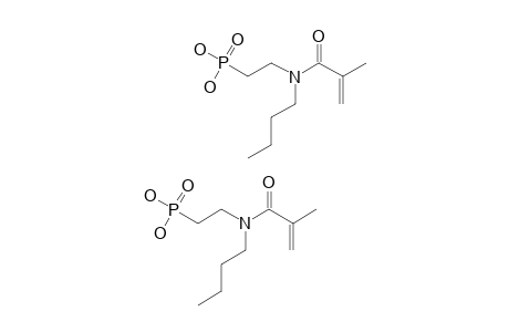 N-BUTYL-N-(2-PHOSPHONOETHYL)-METHAACRYLAMIDE