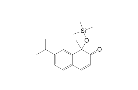 1-METHYL-1-TRIMETHYLSILANYLOXY-7-(2-PROPYL)-1H-NAPHTHALENE-2-ONE