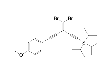 3-(Dibromomethylidene)-1-(Methoxyphenyl)-5-(triisopropylsilyl)penta-1,4-diyne