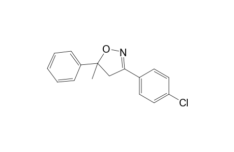 3-(4-Chlorophenyl)-5-methyl-5-phenyl-4,5-dihydroisoxazoline