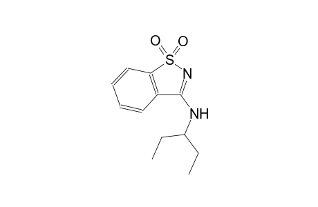N-(1-ethylpropyl)-1,2-benzisothiazol-3-amine 1,1-dioxide