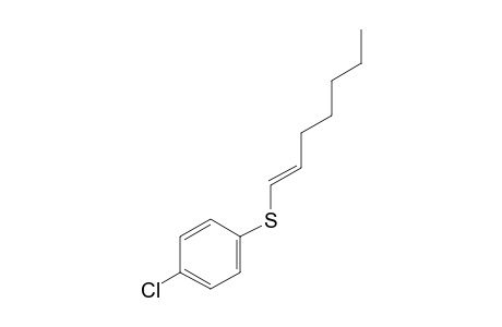 (E)-(4-Chlorophenyl)(hept-1-enyl)sulfide