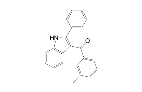 2-Phenyl-3-(3-methylbenzoyl)indole