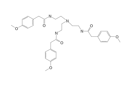 N,N',N''-(NITRILOTRI-2,1-ETHANEDIYL)-TRIS-[(4-METHOXY-PHENYL)-ACETAMIDE]