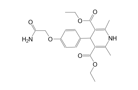 3,5-pyridinedicarboxylic acid, 4-[4-(2-amino-2-oxoethoxy)phenyl]-1,4-dihydro-2,6-dimethyl-, diethyl ester