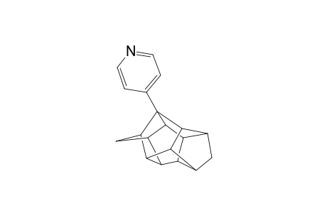1-(4'-Pyridyl)heptacyclo[6.6.0.0(2,6).0(3,13).0(4,11).0(5,9)0(10,14)]tetradecane