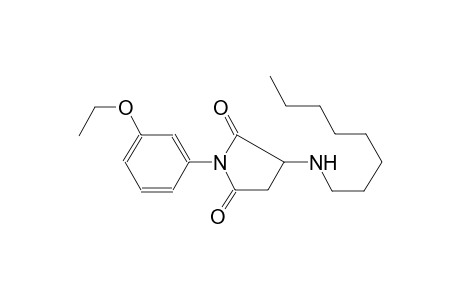 2,5-pyrrolidinedione, 1-(3-ethoxyphenyl)-3-(octylamino)-