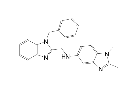 N-[(1-benzyl-1H-benzimidazol-2-yl)methyl]-1,2-dimethyl-1H-benzimidazol-5-amine