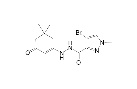 4-bromo-N'-(5,5-dimethyl-3-oxo-1-cyclohexen-1-yl)-1-methyl-1H-pyrazole-3-carbohydrazide