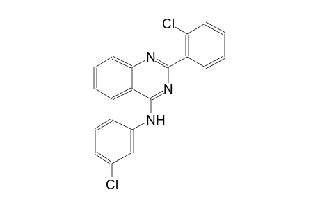 2-(2-chlorophenyl)-N-(3-chlorophenyl)-4-quinazolinamine