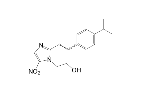 2-(p-isopropylstyryl)-5-nitroimidazole-1-ethanol