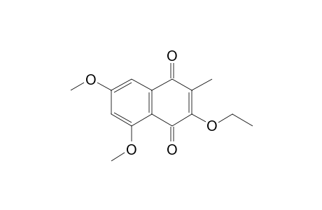 3-Ethoxy-5,7-dimethoxy-2-methyl-1,4-naphthoquinone
