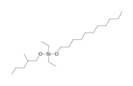 Silane, diethyl(2-methylpentyloxy)undecyloxy-