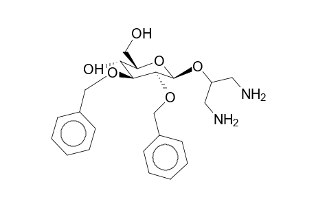 (1,3-Diamino-prop-2-yl)-2,3-di-O-benzyl-b-d-glucopyranoside