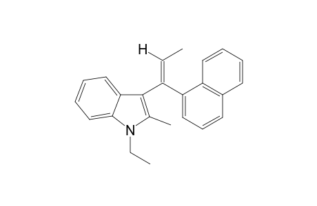1-Ethyl-2-methyl-3-(1-naphthyl-1-propen-1-yl)-1H-indole II