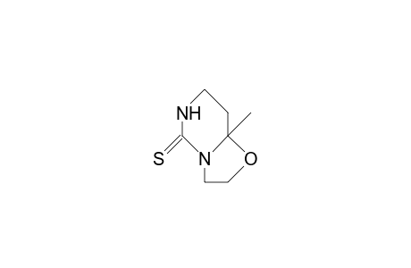 Hexahydro-8a-methyl-6H-oxazolo(3,2-C)pyrimidine-5-thione