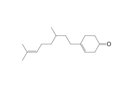3-Cyclohexen-1-one, 4-(3,7-dimethyl-6-octenyl)-, (.+-.)-