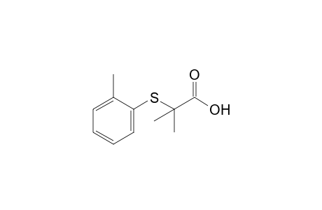 2-methyl-2-(o-tolylthio)propionic acid