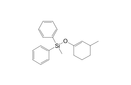 Silane, methyl[(3-methyl-1-cyclohexen-1-yl)oxy]diphenyl-