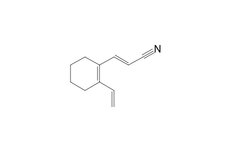 (E)-3-(2-vinyl-1-cyclohexenyl)acrylonitrile
