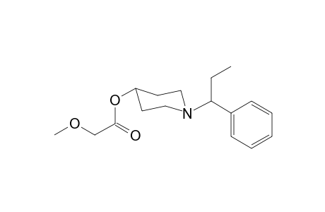 1-(1-Phenylpropyl)piperidin-4-yl-methoxy acetate
