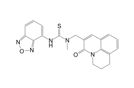thiourea, N'-(2,1,3-benzoxadiazol-4-yl)-N-[(2,3-dihydro-5-oxo-1H,5H-benzo[ij]quinolizin-6-yl)methyl]-N-methyl-