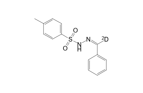 Benzenesulfonic acid, 4-methyl-, (phenylmethylene-d)hydrazide