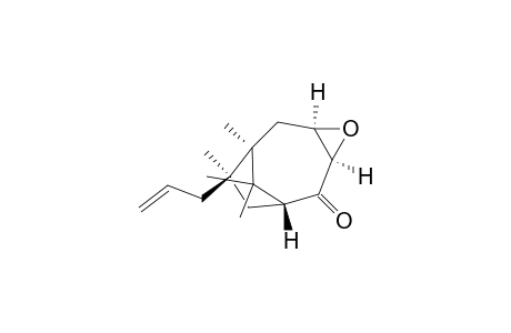 (1R*,3R*,4R*,6R*,7R*)-7-Allyl-3,4-epoxy-6,7,9,9-tetramethylbicyclo[4.2.1]nonan-2-one