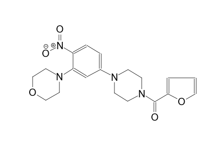morpholine, 4-[5-[4-(2-furanylcarbonyl)-1-piperazinyl]-2-nitrophenyl]-