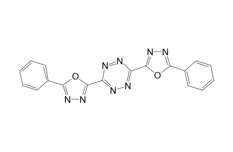 2-Phenyl-5-[6-(5-phenyl-1,3,4-oxadiazol-2-yl)-1,2,4,5-tetrazin-3-yl]-1,3,4-oxadiazole