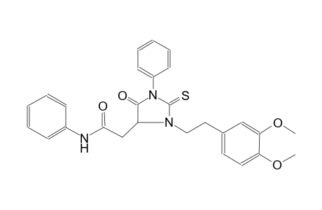 4-imidazolidineacetamide, 3-[2-(3,4-dimethoxyphenyl)ethyl]-5-oxo-N,1-diphenyl-2-thioxo-