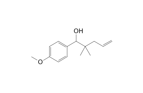 1-(4-Methoxyphenyl)-2,2-dimethyl-4-penten-1-ol