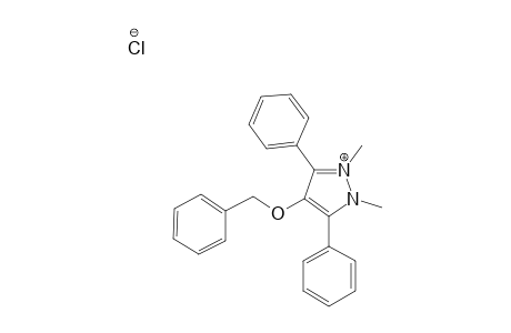 2,3-DIMETHYL-1,4-DIPHENYL-5-BENZYLOXY-2,3-DIAZOLIUM_CHLORIDE