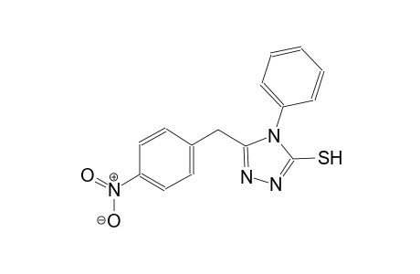 4H-1,2,4-triazole-3-thiol, 5-[(4-nitrophenyl)methyl]-4-phenyl-