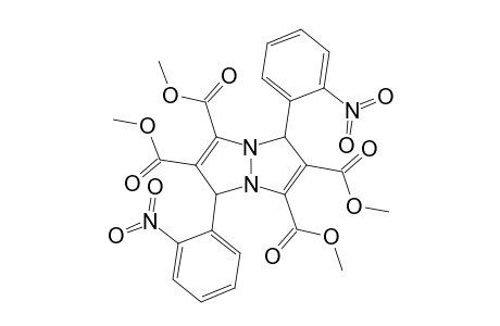 1,5-BIS-(4'-NITROPHENYL)-2,3,6,7-TETRAKIS-(CARBOMETHOXY)-1,5-DIHYDRO-PYRAZOLO-[1,2-A]-PYRAZOLE