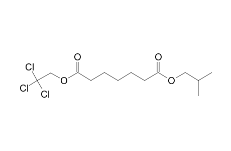 Pimelic acid, 2,2,2-trichloroethyl isobutyl ester