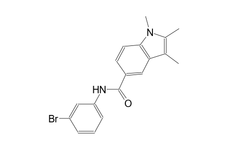 N-(3-bromophenyl)-1,2,3-trimethyl-1H-indole-5-carboxamide